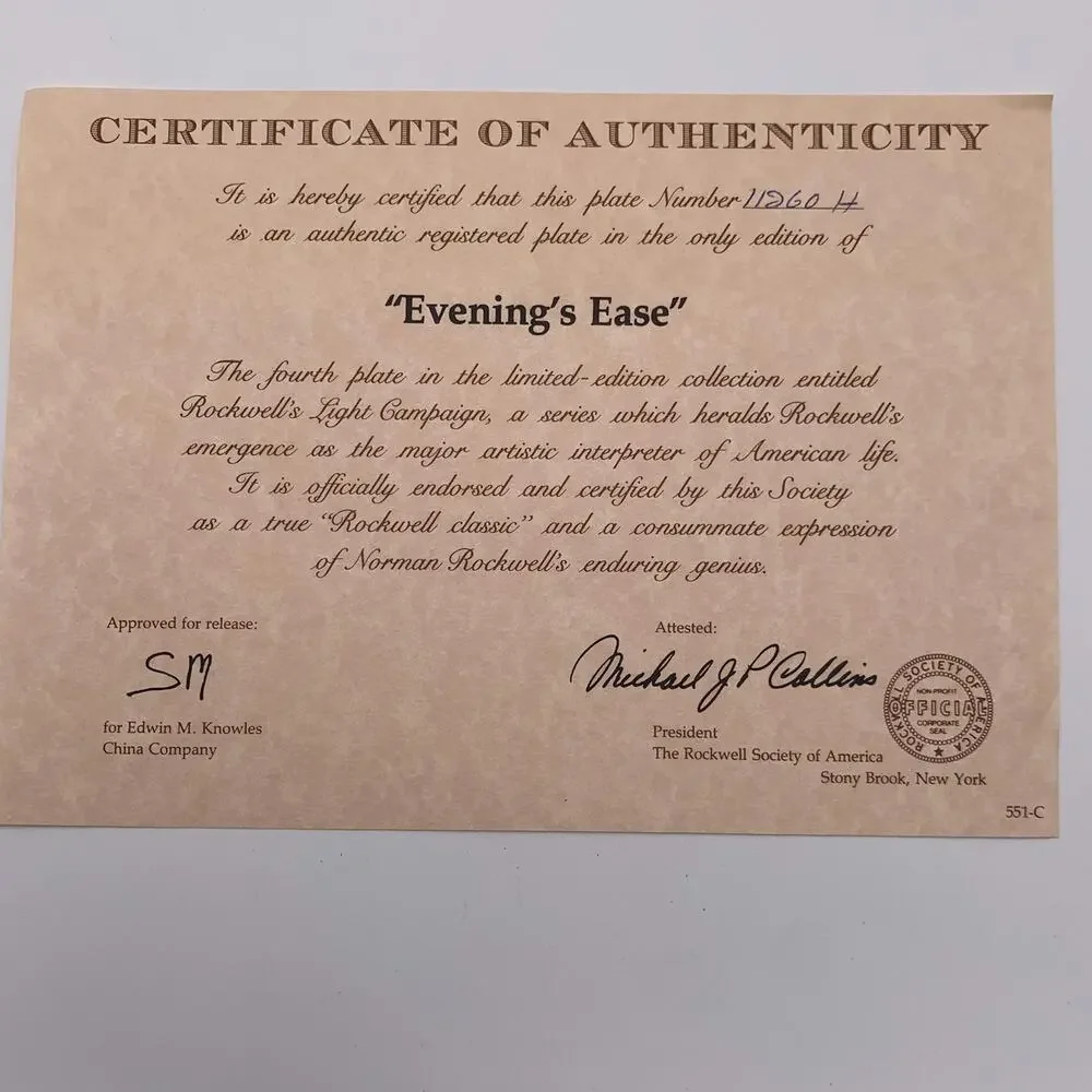 Edwin M. Knowles presented limited